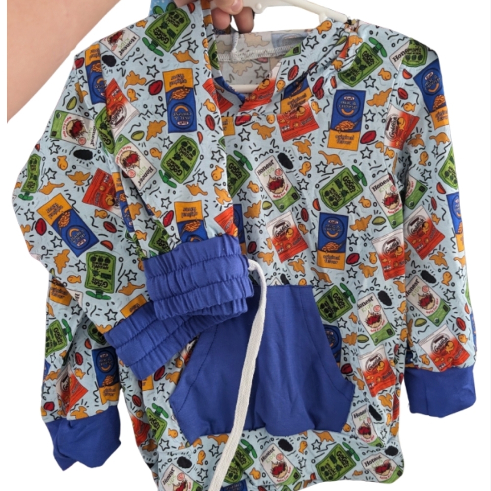 Food Mash Up Bamboo Jogger Set